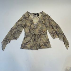 Y2K disco top